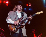 Stevie Ray Vaughan, Steve Galli, 1990, Pine Knob, Clarkston, Michigan Photo