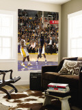 Indiana Pacers v Los Angeles Lakers: Solomon Jones Wall Mural by Andrew Bernstein