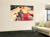 Indiana Pacers v Chicago Bulls: Keith Bogans, Joakim Noah and James Posey Vægplakat af Ray Amati