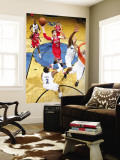 Philadelphia 76ers v Washington Wizards: Andres Nocioni, John Wall and Al Thornton Wall Mural by Ned Dishman