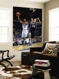 San Antonio Spurs v New Orleans Hornets: Marcus Thornton and Tiago Splitter Wall Mural by Layne Murdoch