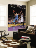 New Orleans Hornets v Sacramento Kings: Marco Belinelli and Samuel Dalembert Wall Mural by Rocky Widner