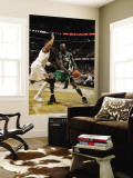 Boston Celtics v Cleveland Cavaliers: Kevin Garnett and Ryan Hollins Wall Mural by David Liam Kyle