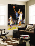 Minnesota Timberwolves v Golden State Warriors: Corey Brewer and Dan Gadzuric Wall Mural by Rocky Widner