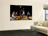 Indiana Pacers v Washington Wizards, Washington, D.C. - February 22: John Hall, Paul George, A.J. P Wall Mural by Ned Dishman