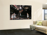 San Antonio Spurs v Minnesota Timberwolves: Tim Duncan and Kevin Love Wall Mural by David Sherman