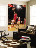 Houston Rockets v Toronto Raptors: Luis Scola and Amir Johnson Wall Mural by Ron Turenne