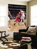 New Jersey Nets v Philadelphia 76ers: Devin Harris and Spencer Hawes Wall Mural by David Dow