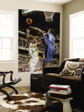 Orlando Magic v Indiana Pacers: T. J. Ford and Rashard Lewis Wall Mural by Ron Hoskins