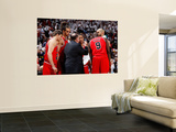 Chicago Bulls v Atlanta Hawks - Game Four, Atlanta, GA - MAY 8: Tom Thibodeau, Kyle Korver, Joakim  Wall Mural by Kevin Cox