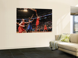 2011 NBA All Star Game, Los Angeles, CA - February 20: Kobe Bryant and Chris Bosh Wall Mural by Noah Graham