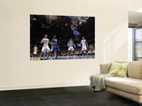 New York Knicks v Orlando Magic, Orlando, FL - March 1: Amar'e Stoudemire, Dwight Howard and Hedo T Wall Mural by Fernando Medina
