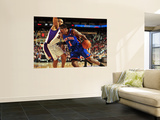 New York Knicks v Phoenix Suns, Phoenix - January 7: Amar'e Stoudemire and Grant Hill Wall Mural by Barry Gossage