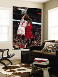 Miami Heat v Chicago Bulls - Game Two, Chicago, IL - MAY 18: Udonis Haslem and Derrick Rose Wall Mural by Gregory Shamus