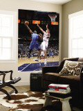 Orlando Magic v Atlanta Hawks - Game Three, Atlanta, GA - APRIL 22: Jameer Nelson and Zaza Pachulia Wall Mural by Scott Cunningham