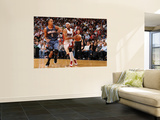 Charlotte Bobcats v Miami Heat: Eddie House Wandgemälde von Andrew Bernstein
