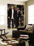 New York Knicks v Golden State Warriors: Keith Smart and David Lee Wall Mural by Ezra Shaw