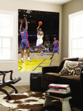 Detroit Pistons v Golden State Warriors: Ben Wallace and Dorell Wright Wall Mural by Rocky Widner