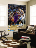 Sacramento Kings v New Orleans Hornets: Luther Head and Jason Smith Wall Mural by Chris Graythen