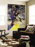 Oklahoma City Thunder v Memphis Grizzlies - Game Six, Memphis, TN - MAY 13: Zach Randolph and Serge Wall Mural by Layne Murdoch