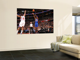 New York Knicks v Los Angeles Clippers: Toney Douglass and Randy Foye Wall Mural by Noah Graham