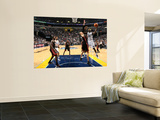 Miami Heat v Memphis Grizzlies: Zach Randolph and Zydrunas Ilgauskas Wall Mural by Joe Murphy