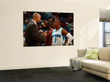 Detroit Pistons v New Orleans Hornets: Monty Williams and Chris Paul Wall Mural by Chris Unknown