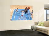 Orlando Magic v Denver Nuggets: Dwight Howard and Melvin Ely Wall Mural by Garrett Ellwood