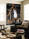 San Antonio Spurs v New Orleans Hornets: Willie Green and Tony Parker Wall Mural by Layne Murdoch