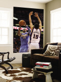 Denver Nuggets v Phoenix Suns: Carmelo Anthony and Hedo Turkoglu Wall Mural by Christian Petersen