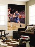 Orlando Magic v Portland Trail Blazers: Rudy Fernandez and J.J. Redick Wall Mural by Sam Forencich