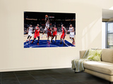 New Jersey Nets v Atlanta Hawks: Jamal Crawford, Devin Harris, Josh Powell, Derrick Favors, Damion  Wall Mural by Kevin Cox
