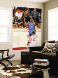 Oklahoma City Thunder v Houston Rockets: Russell Westbrook and Brad Miller Wall Mural by Bill Baptist