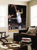San Antonio Spurs v Denver Nuggets: Carmelo Anthony and Tim Duncan Wall Mural by Garrett Ellwood