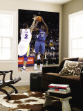 Minnesota Timberwolves v Golden State Warriors: Jonny Flynn and Acie Law Wall Mural by Ezra Unknown