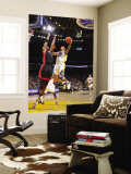 Miami Heat v Golden State Warriors: Monta Ellis and Chris Bosh Wall Mural by Rocky Widner