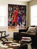 2011 NBA All Star Game, Los Angeles, CA - February 20: Kobe Bryant and Dwyane Wade Wall Mural by Andrew Bernstein