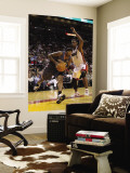 Charlotte Bobcats v Miami Heat: Tyrus Thomas and Chris Bosh Wall Mural by Mike Ehrmann