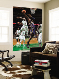 Indiana Pacers v Boston Celtics: Roy Hibbert and Nate Robinson Wall Mural by Brian Babineau