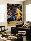 Oklahoma City Thunder v New Orleans Hornets: Kevin Durant and Jason Smith Wall Mural by Chris Unknown
