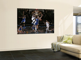 Golden State Warriors v Dallas Mavericks: Jason Terry, Alexis Ajinca and Andris Biedrins Wall Mural by Glenn James