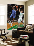 Washington Wizards v Boston Celtics: Trevor Booker and Semih Erden Wall Mural by Brian Babineau