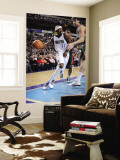 Milwaukee Bucks v Dallas Mavericks: Jason Terry and Andrew Bogut Wall Mural by Glenn James