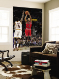 Chicago Bulls v Cleveland Cavaliers: Derrick Rose and Manny Harris Wall Mural by David Liam Kyle