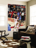 Oklahoma City Thunder v Houston Rockets: Serge Ibaka and Luis Scola Wall Mural by Bill Baptist