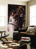 Atlanta Hawks v Boston Celtics: Marvin Williams and Paul Pierce Wall Mural by Elsa Unknown