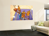 New Orleans Hornets v Los Angeles Lakers - Game Five, Los Angeles, CA - April 26: Trevor Ariza and  Wall Mural by Unknown Unknown