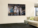 New Orleans Hornets v Dallas Mavericks: Dirk Nowitzki and Jason Terry Wall Mural by Danny Bollinger