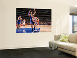 Golden State Warriors v Los Angeles Clippers, Los Angeles - January 9: Blake Griffin and Andris Bie Wall Mural by Noah Graham