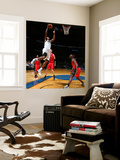 Toronto Raptors v Washington Wizards: Trevor Booker and Joey Dorsey Wall Mural by Ned Dishman